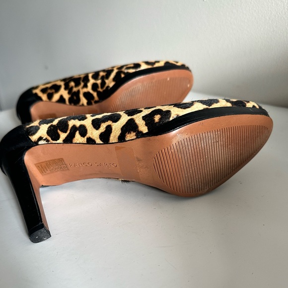Leopard print stilettos by Franco Sarto. - Picture 6 of 6
